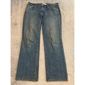 Levi's 505 Jeans Womens 10M Straight Leg Medium Wash Blue Denim Casual
